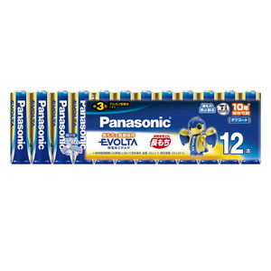 パナソニック(Panasonic) 乾電池エボルタ単3形12本パック LR6EJ/12SW