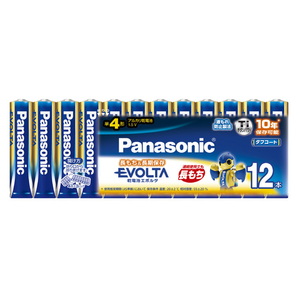 パナソニック(Panasonic) 乾電池エボルタ単4形12本パック LR03EJ/12SW