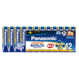 パナソニック(Panasonic) 乾電池エボルタ単4形12本パック LR03EJ/12SW 電池&ソーラーバッテリー