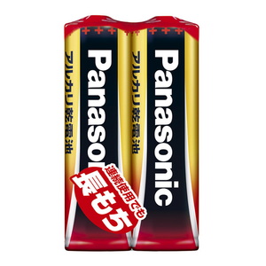 パナソニック(Panasonic) アルカリ乾電池単3形2本パック LR6XJ/2S