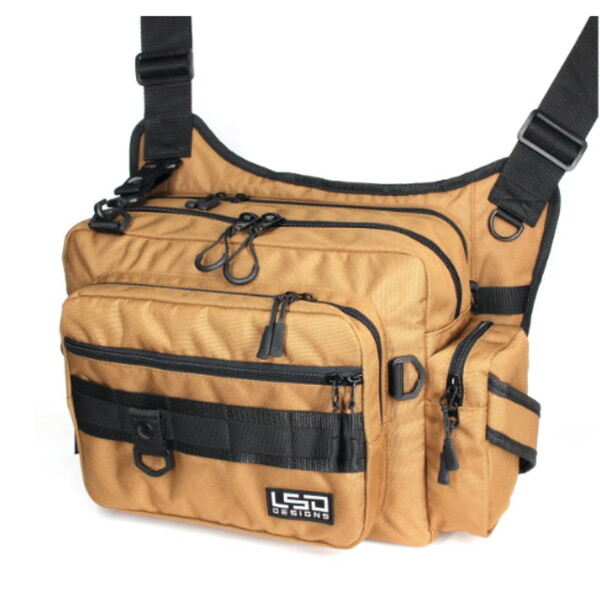 LSD(エルエスディーデザインズ) ワンショットサイドダブル 1333 ショルダーバッグ