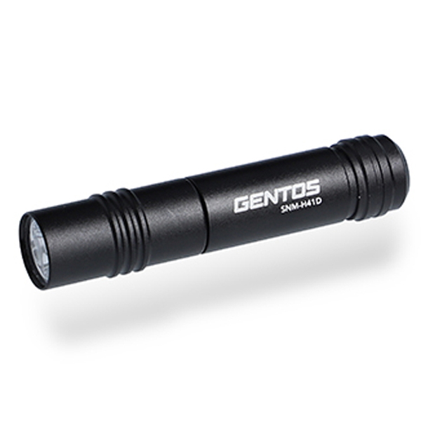 GENTOS(ジェントス) SNMシリーズ シンプルトーチ 最大80ルーメン 単四電池式 SNM-H41D ハンディライト