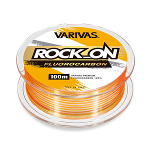 バリバス(VARIVAS) ROCK_ON ロックオン フロロカーボン 100m オレンジベース 16LB