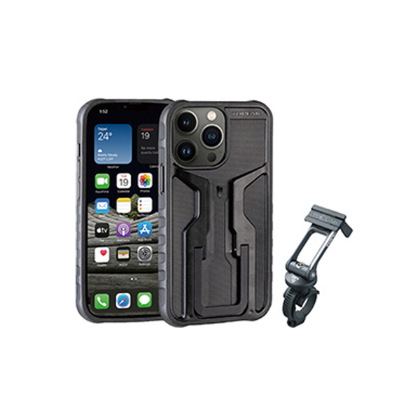 TOPEAK(トピーク) ライドケース(iPhone 13 Pro 用)セット BAG46300 スマートフォンホルダー