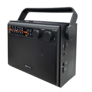 エアージェイ(air-J） 多機能防災マルチラジオ ブラック MBRL-5000 BK