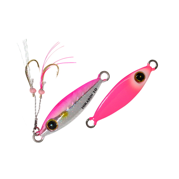 ハヤブサ(Hayabusa) 色々狙えるひらひらライトスロージグ ジャックアイ ヒラリン FS435 メタルジグ(10g未満)