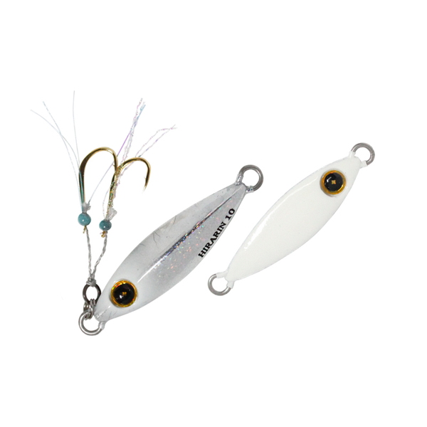 ハヤブサ(Hayabusa) 色々狙えるひらひらライトスロージグ ジャックアイ ヒラリン FS435 メタルジグ(10g未満)