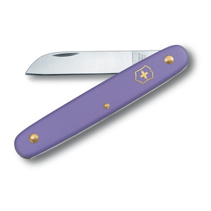 VICTORINOX(ビクトリノックス) フローリストナイフ ストレート(直刃) ラベンダー 3.9050.22B1