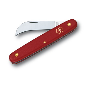 VICTORINOX(ビクトリノックス) フローリストナイフ カーブ(曲刃) レッド 3.9060.B1