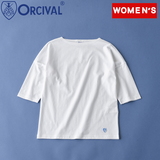 ORCIVAL(オーシバル) ドロップショルダー ボートネック 5分袖Tシャツ #OR-C0065 BFJ Tシャツ･ノースリーブ(レディース)