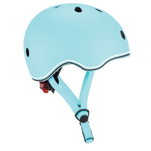 GLOBBER(グロッバー) ＬＥＤライト付きヘルメット 自転車・キックボード ４５-５１ パステルブルー WKGB506200