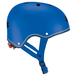 GLOBBER(グロッバー) ＬＥＤライト付きヘルメット 自転車・キックボード ４８-５３ ネイビーブルー WKGB505100
