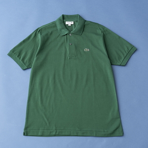 【送料無料】LACOSTE（ラコステ） ポロシャツ Ｌ．１２．１２ 無地・半袖 メンズ ４（Ｍサイズ） グリーン L1212AL