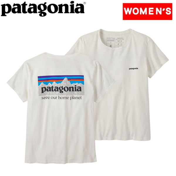 パタゴニア(patagonia) 【23春夏】Women's P-6 ミッション オーガニック Tシャツ ウィメンズ  37560｜アウトドアファッション・ギアの通販はナチュラム