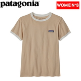 パタゴニア(patagonia) ウィメンズ P-6 ラベル オーガニック リンガー ティー 37577 Tシャツ･ノースリーブ(レディース)