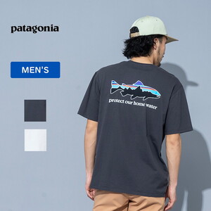 パタゴニア（patagonia） ホーム ウォーター トラウト オーガニック Tシャツ メンズ 37547 半袖Ｔシャツ（メンズ）