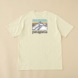 パタゴニア(patagonia) 【22春夏】メンズ ライン ロゴ リッジ ポケット レスポンシビリティー 38511 メンズ速乾性半袖Tシャツ