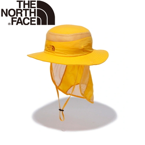 THE NORTH FACE（ザ・ノース・フェイス） 【２２春夏】Ｋｉｄ'ｓ ＳＵＮＳＨＩＥＬＤ ＨＡＴ（サンシールド ハット）キッズ ＫＳ サミットゴールド（ＳＧ） NNJ02007
