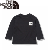 THE NORTH FACE(ザ･ノース･フェイス) L/S SMALL SQUARE LOGO TEE(スモールスクエア ロゴティー)ベビー NTB32250 長袖シャツ(ジュニア/キッズ/ベビー)
