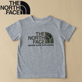 THE NORTH FACE(ザ･ノース･フェイス) K S/S CAMO LOGO TEE(ショートスリーブ カモ ロゴ ティー)キッズ NTJ32253 半袖シャツ(ジュニア/キッズ/ベビー)