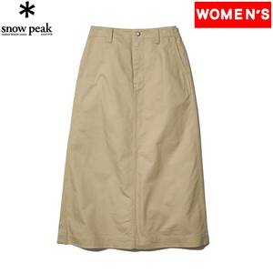 【送料無料】スノーピーク(snow peak) TAKIBI Chino Skirt 2 Beige SK-22SW40101BG 【送料無料】スノーピーク(snow peak) TAKIBI Chino Skirt 2 Beige SK-22SW40101BG
