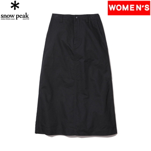 【送料無料】スノーピーク(snow peak) TAKIBI Chino Skirt 3 Black SK-22SW40102BK 【送料無料】スノーピーク(snow peak) TAKIBI Chino Skirt 3 Black SK-22SW40102BK