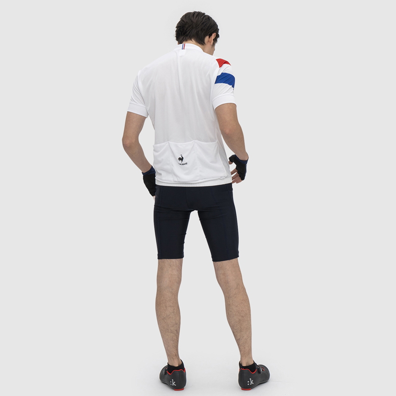 le coq sportif(ルコックスポルティフ) ENTRY SHORT TIGHTS サイクルパンツ ショート メンズ QCMTJD51 ｜アウトドアファッション・ギアの通販はナチュラム