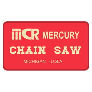 MERCURY(マーキュリー) マーキュリーワッペン CHAIN SAW ME053356