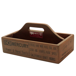 MERCURY(マーキュリー) ウッドハンディツールボックス ブラウン ME052458
