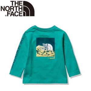 THE NORTH FACE（ザ・ノース・フェイス） 【22春夏】B L/S SLEEVE GRAPHIC TEE(スリーブ グラフィック ティー)ベビー NTB32254