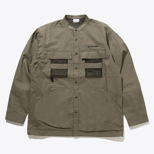 【送料無料】Columbia(コロンビア) ツキャノン アイル シャツジャケット メンズ Ｍ ３９７（Ｓｔｏｎｅ Ｇｒｅｅｎ） PM0715