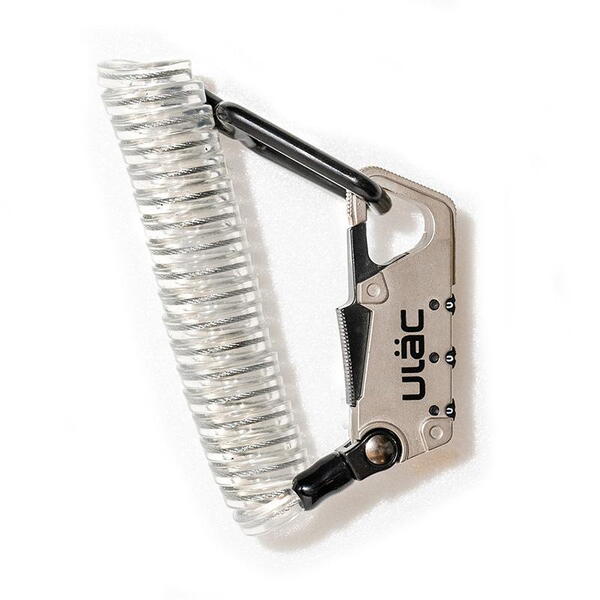 ULAC(ユーラック) VALKYRIE カラビナケーブルロックコンボ カギ/サイクル/自転車 K9S 鍵･ロック