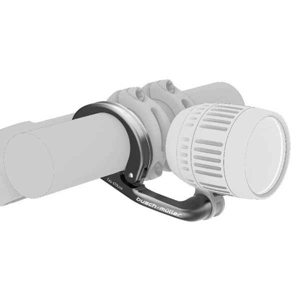 BUSCH&MULLER(ブッシュ&ミラー) 【正規品】ハンドルバー用 アルミニウムブラケット ライトマウント サイクル/自転車 bm-470LHA25 その他サイクルアクセサリーパーツ