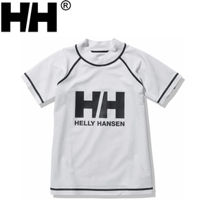 HELLY HANSEN（ヘリーハンセン） 【22春夏】Kid’s ショートスリーブ HH クルーラッシュガード キッズ HJ82202