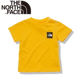 THE NORTH FACE(ザ･ノース･フェイス) S/S SMALL SQUARE LOGO TEE(スモールスクエアロゴティー)ベビー NTB32251 半袖シャツ(ジュニア/キッズ/ベビー)