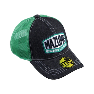 MAZUME(マズメ) mazume BASEBALL CAPII フリー インディゴ×グリーン MZCP-602 MAZUME(マズメ) mazume BASEBALL CAPII フリー インディゴ×グリーン MZCP-602