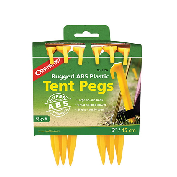 COGHLAN’S(コフラン) ABSテントペグ 6インチ 6pk #9306 11210293000006 ペグ