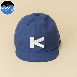 KAVU 【24春夏】キッズ リップストップ ベースボール キャップ ONE SIZE ブルー