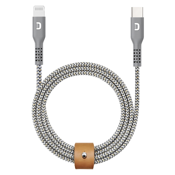ZENDURE(ゼンデュア) SuperCord USB-C to Lightningケーブル ZDC2LK3-GY-JA 充電器･蓄電池･電池