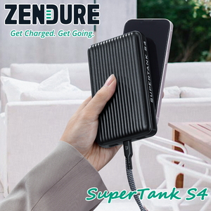 ZENDURE（ゼンデュア） SuperTank S4/PD100W出力対応 19200mAh大容量 コンパクト ZDSTS4-BK