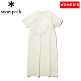 スノーピーク(snow peak) Women’s Recycled Cotton Heavy Dress ウィメンズ SW-22SW40101EC ロング･マキシ丈ワンピース(レディース)