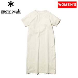 スノーピーク(snow peak) 【22春夏】Women’s Recycled Cotton Heavy Dress ウィメンズ SW-22SW40102EC