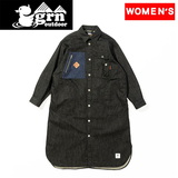ジーアールエヌアウトドア(grn outdoor) HIASOBI CAMPER DRESS COAT(キャンパードレスコート)ウィメンズ GO2222Q シャツ･ポロシャツ(レディース)