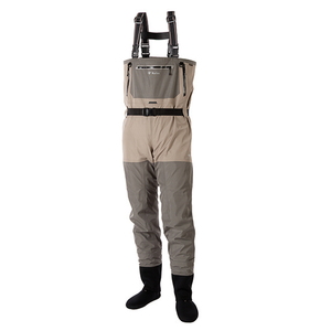 【送料無料】Ｆｏｘｆｉｒｅ(フォックスファイヤー) Ｅｘｐｅｒｔ Ｔｗｏ-ｓｅａｍ Ｗａｄｅｒｓ（エキスパート ツーシームウェーダー）メンズ Ｌ ０２４（ストーン） 5023052