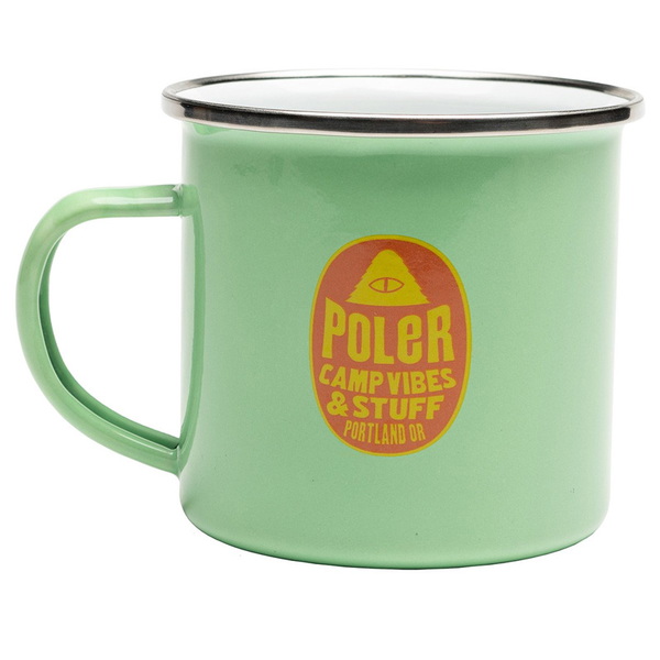 POLeR(ポーラー) POLER CAMP MUG 221ACM9101-MINT ステンレス製マグカップ