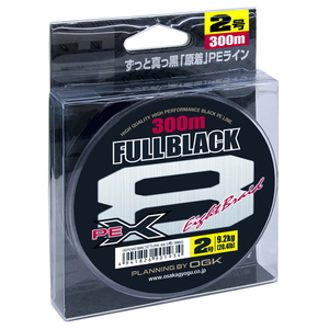 大阪漁具（OGK） フルブラックPE X8 300m OGFKX82300