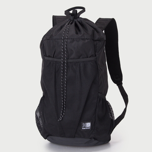 【送料無料】karrimor(カリマー) 【24秋冬】grab knapsack(グラブ ナップサック) 20L 9000(Black) 501121