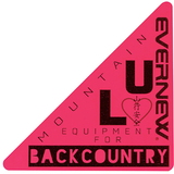 EVERNEW(エバニュー) EV Sticker 「山行安全」 EBY648 ステッカー
