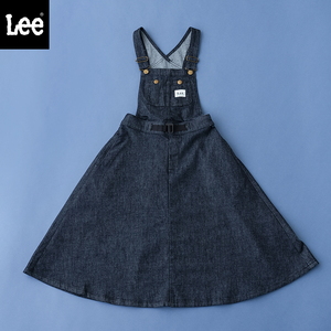 Lee パンツ Kid's OUTDOORS OVERALL SKIRT キッズ 140cm RINSE
