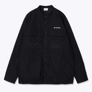 【送料無料】Columbia(コロンビア) 【たけだバーベキュー×コロンビア】ツキャノン アイル シャツジャケット メンズ L 010(Black) PM0715